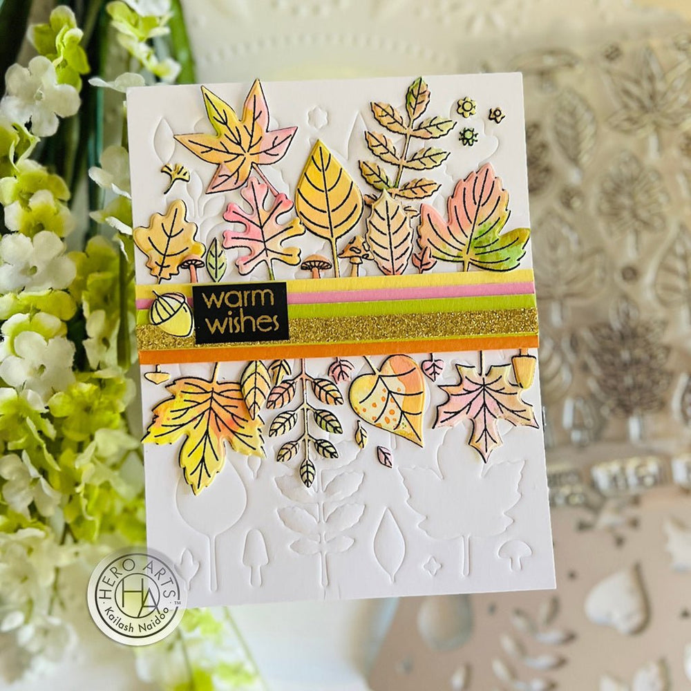 Fall Pattern Clear Stamp Set