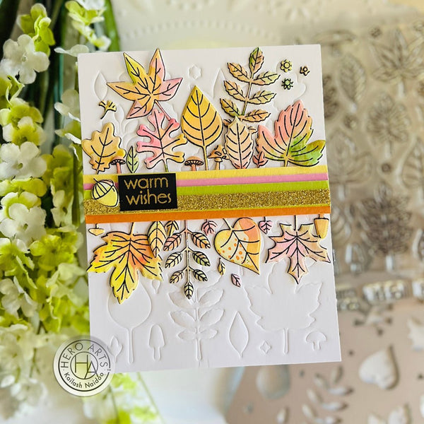 Fall Pattern Clear Stamp Set