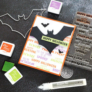 Halloween Messages Clear Stamp Set