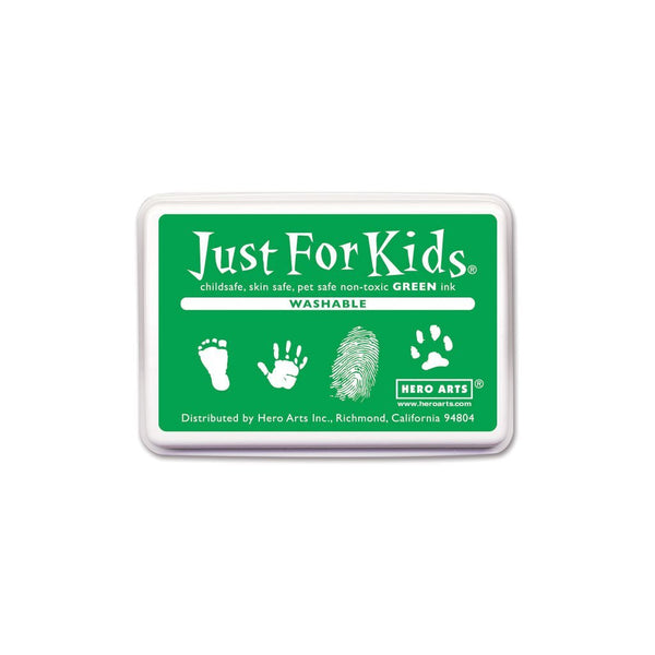 Just for Kids Washable Green Ink Pad