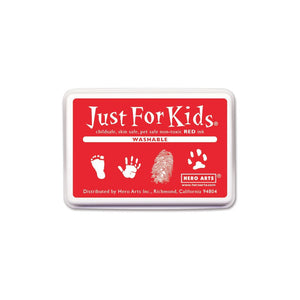 Just for Kids Washable Red Ink Pad