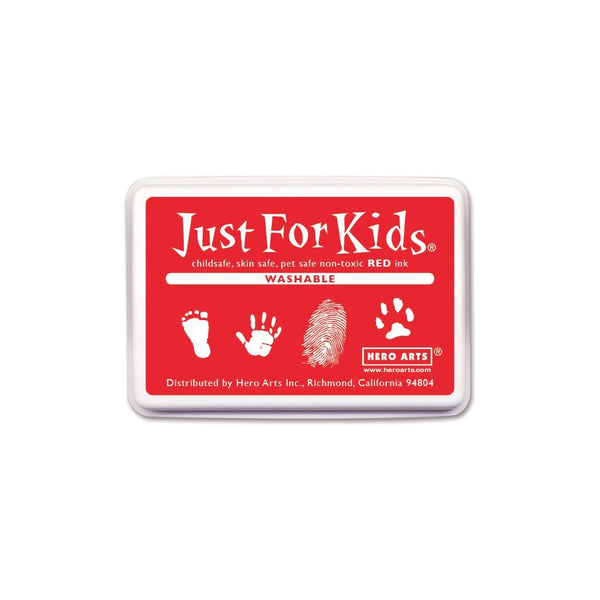 Just for Kids Washable Red Ink Pad