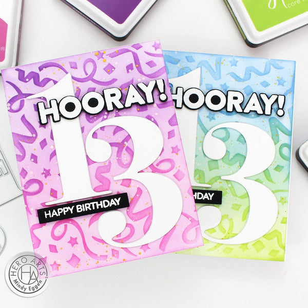 Message Strips Stamp & Cut XL Set