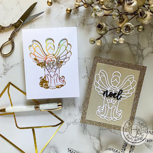 Christmas Words Fancy Dies