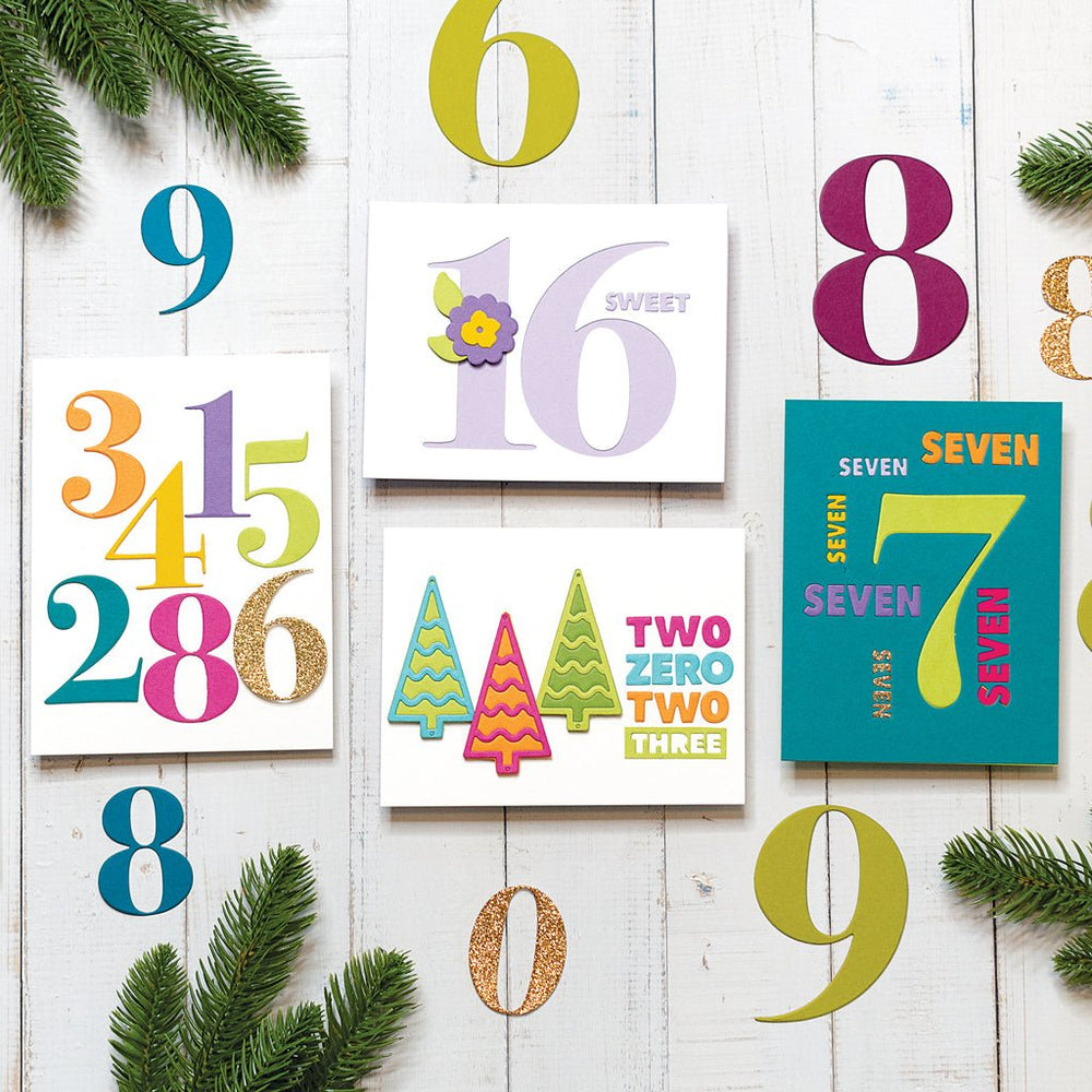 Number Six Fancy Dies