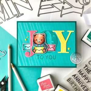 Letter O-R Fancy Dies