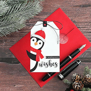 Peeking Penguin Die Set