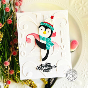 Peeking Penguin Die Set