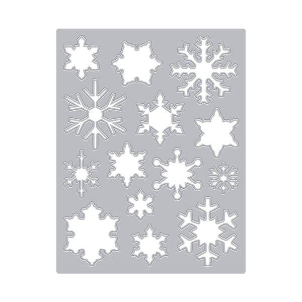 Snowflake Patterned Cover Plate Dies