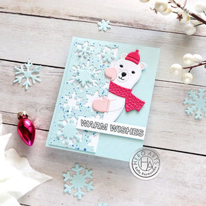 Snowflake Patterned Cover Plate Dies