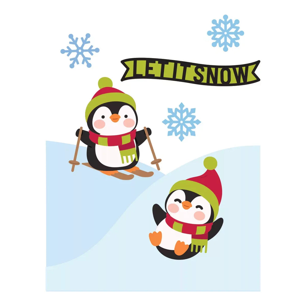 Snow Much Fun Small Die of the Month - finished card project