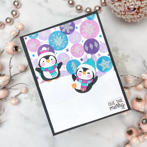 Snow Much Fun Small Die of the Month - card project 14