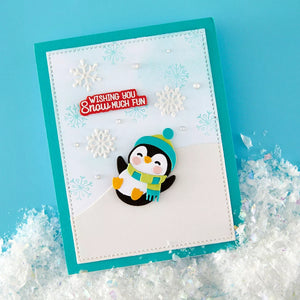 Snow Much Fun Small Die of the Month - card project 5