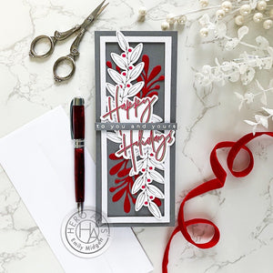Holiday Greenery Foil & Cut