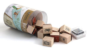 Bugs Woodblock Ink 'n' Stamp