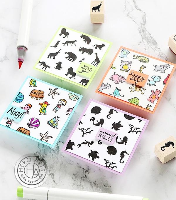 Safari Woodblock Ink 'n' Stamp