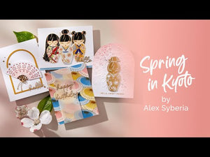 Spring in Kyoto BetterPress & Stencil Bundle  by Alex Syberia Designs