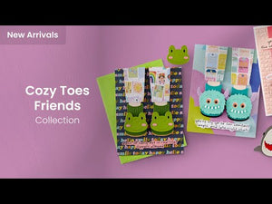 Cozy Toes Friends Clear Stamp Set