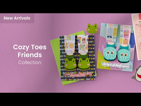 Cozy Toes Friends Clear Stamp Set