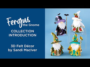 Autumn & Halloween Embellishments Etched Dies by Sandi MacIver