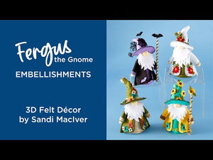 Autumn & Halloween Embellishments Etched Dies by Sandi MacIver