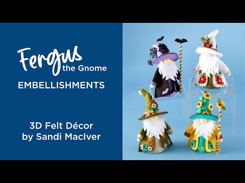 Autumn & Halloween Embellishments Etched Dies by Sandi MacIver
