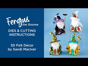 Autumn & Halloween Embellishments Etched Dies by Sandi MacIver