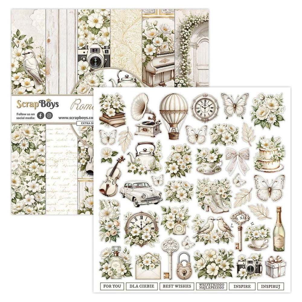 ScrapBoys - Romantic Garden 12x12