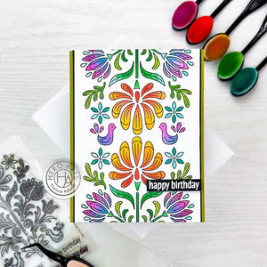 Color Layering Folk Art Stencils