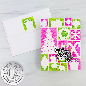 Holiday Assortment Stencil