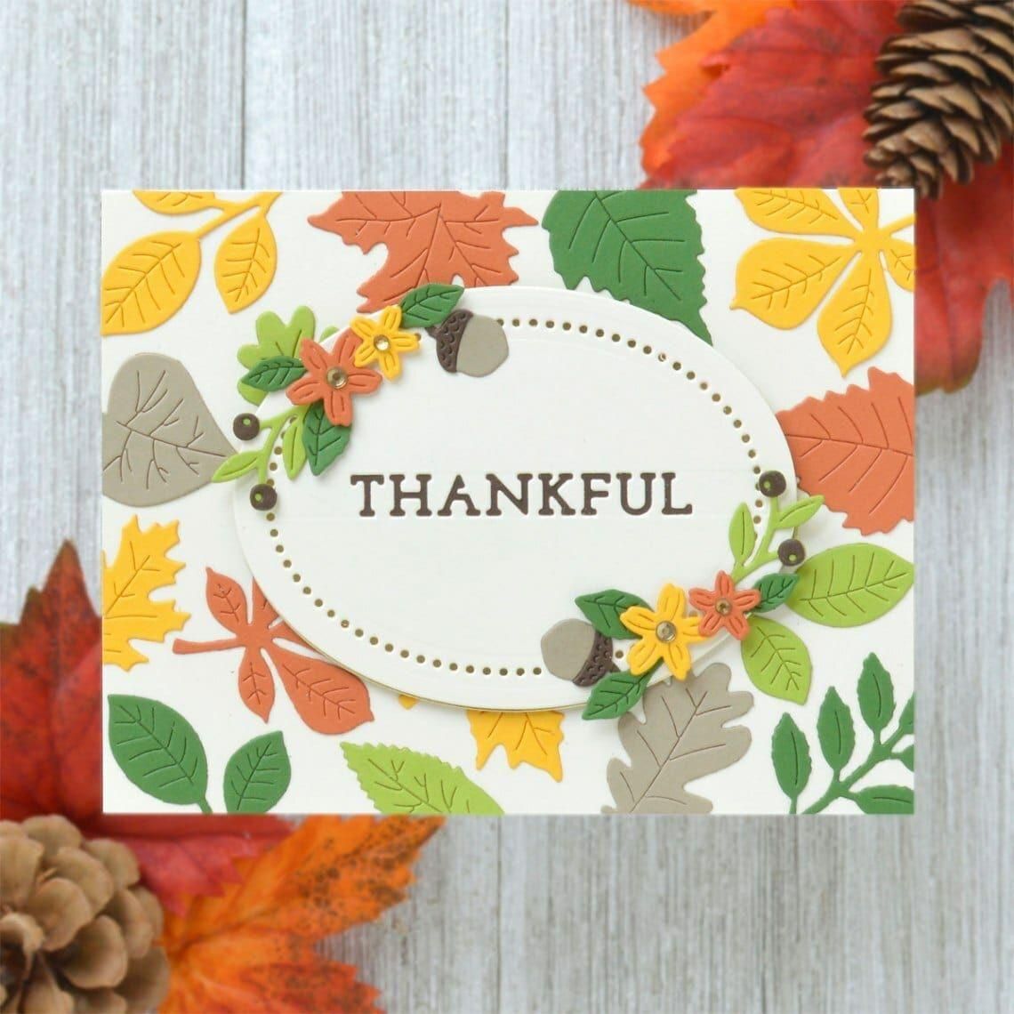 Autumn Leaves Etched Dies | Fall Traditions Collection
