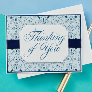 Copperplate Thinking of You Press Plate from the Copperplate Everyday Sentiments Collection by Paul Antonio