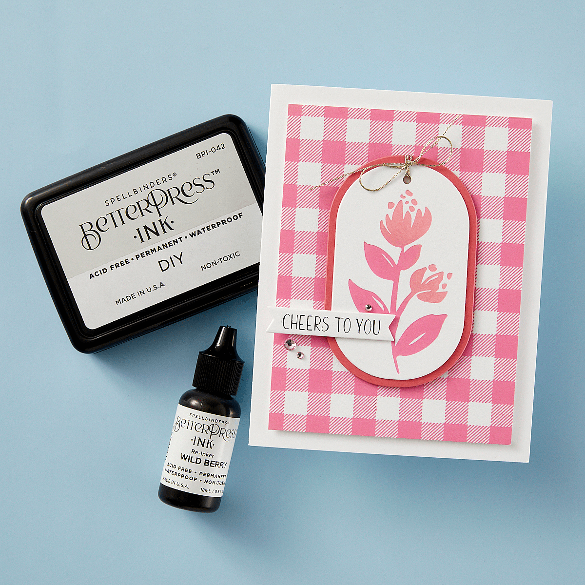 Full Size DIY BetterPress Blank Inkable Pad