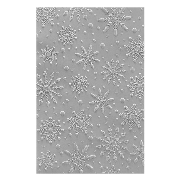 Flurry of Snowflakes 3D Embossing Folder