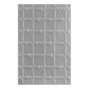 Bamboo Trellis 3D Embossing Folder by Susan Tierney-Cockburn