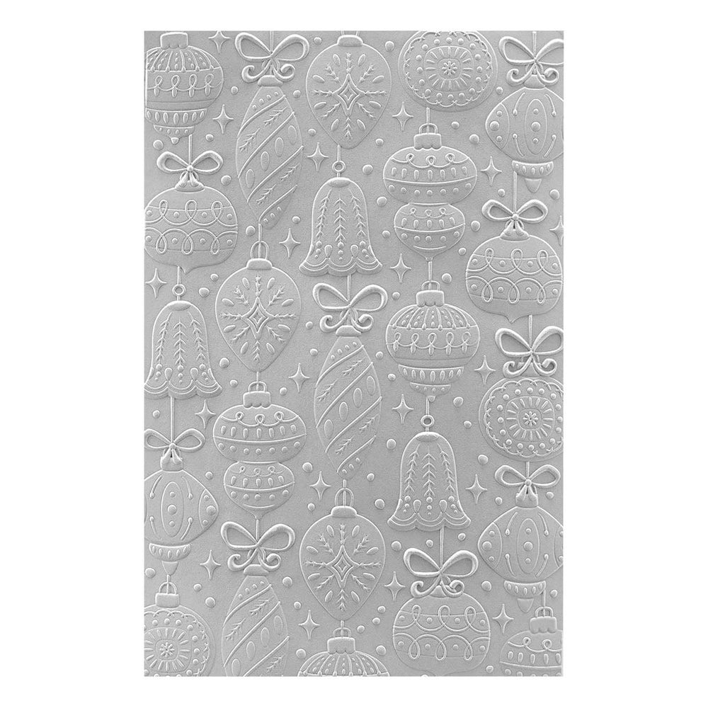 Vintage Ornaments 3D Embossing Folder