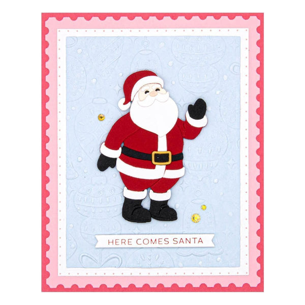 Vintage Ornaments 3D Embossing Folder