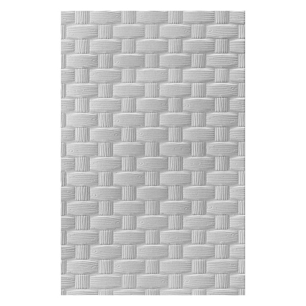Woven 3D Embossing Folder by Simon Hurley