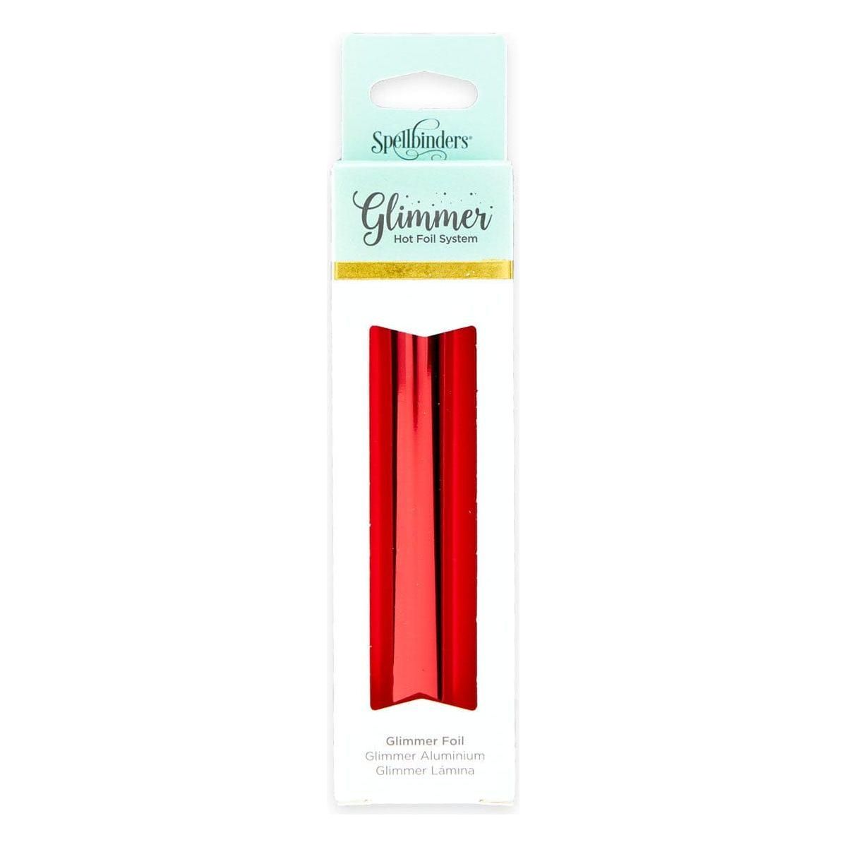 Glimmer Hot Foil Roll - Red – Spellbinders