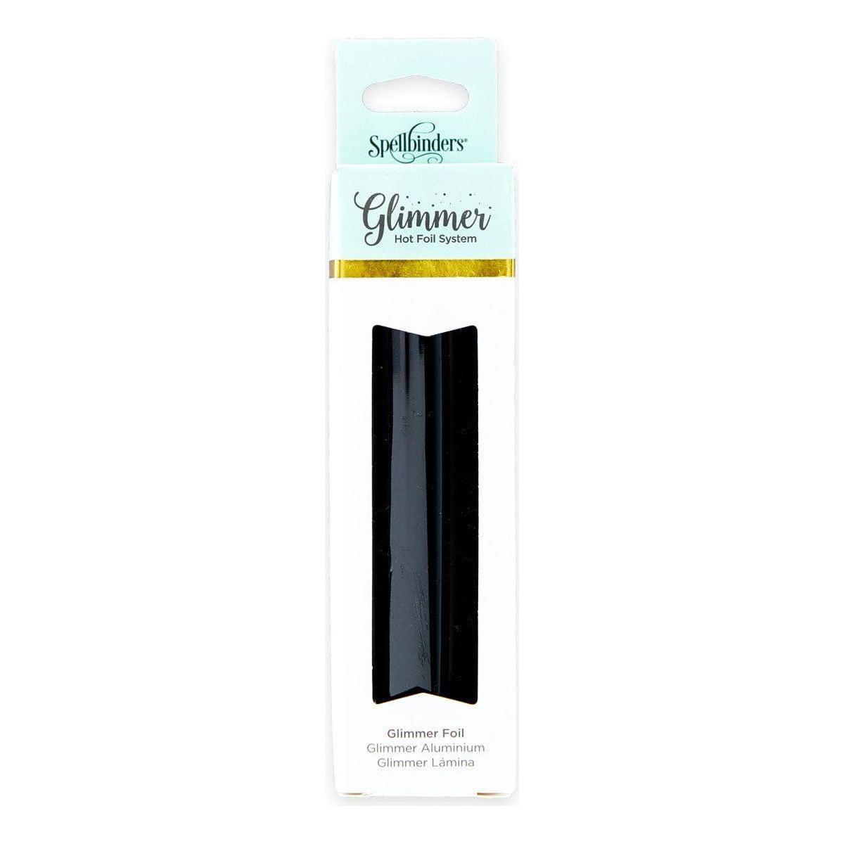 Glimmer Hot Foil Roll - Black – Spellbinders