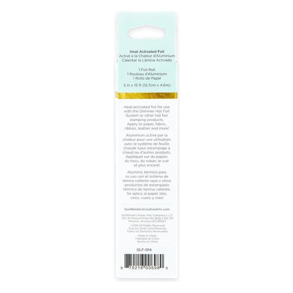 Glimmer Hot Foil Roll - Gold