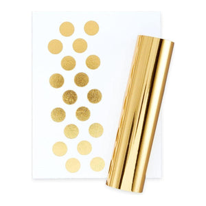 Glimmer Hot Foil Roll - Polished Brass