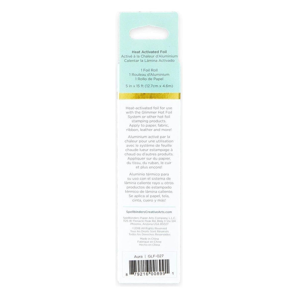 Glimmer Hot Foil Roll - Aura