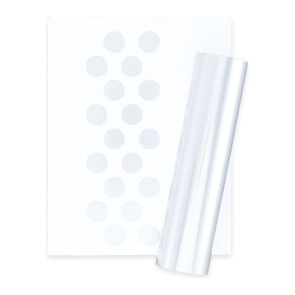 Glimmer Hot Foil Roll - Matte Silver