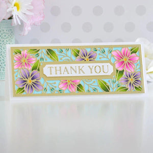 Essential Glimmer Sentiments Glimmer Hot Foil Plate from the Slimline Collection (GLP-278) Project Example 2