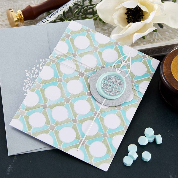 A2 Brushed Silver Envelopes - 10 Pack from the Sealed By Spellbinders Collection