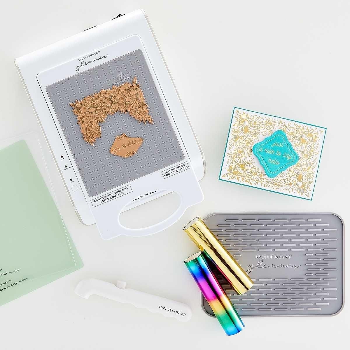 Glimmer Hot Foil System Platinum | Spellbinders Paper Arts