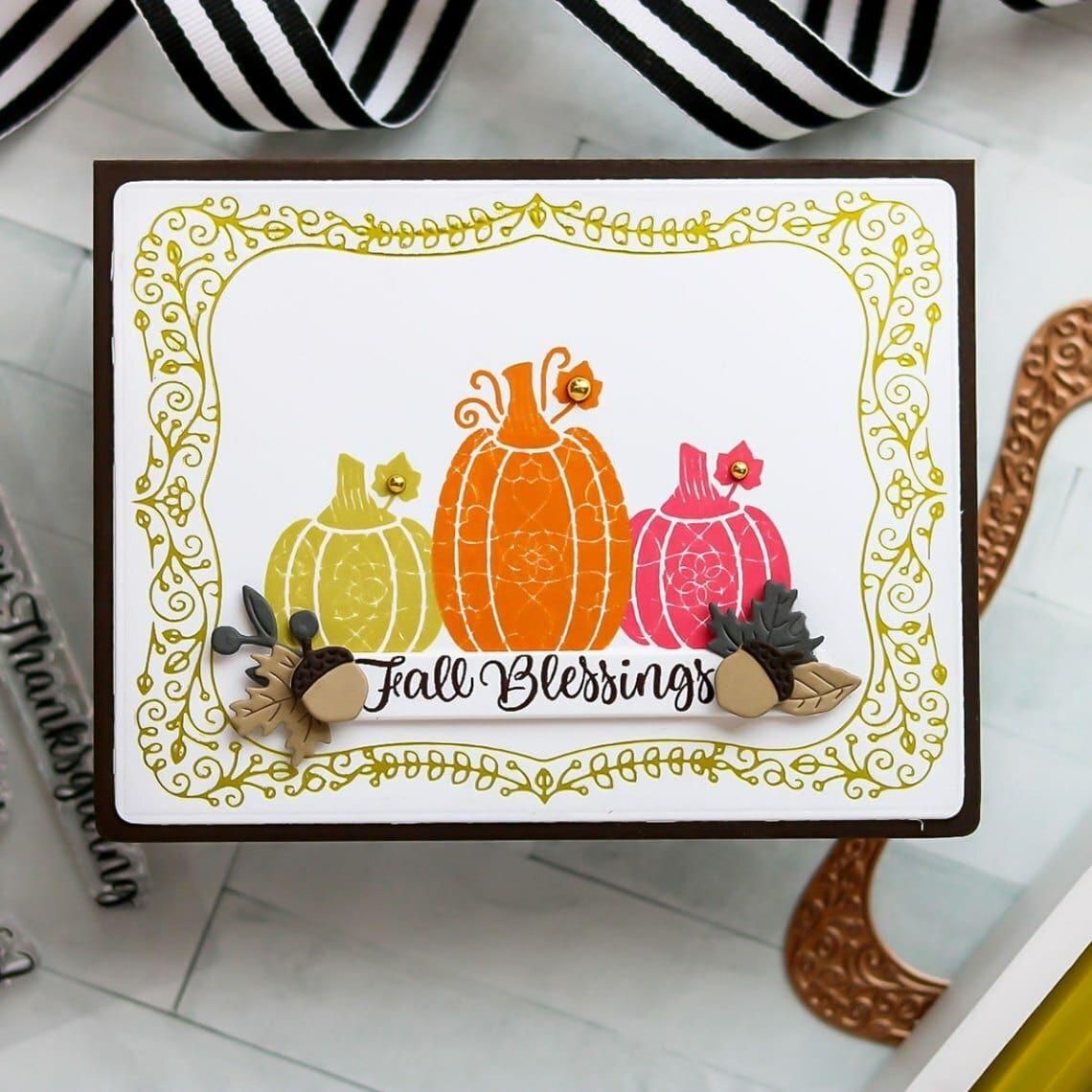 Autumn Leaves Etched Dies | Fall Traditions Collection