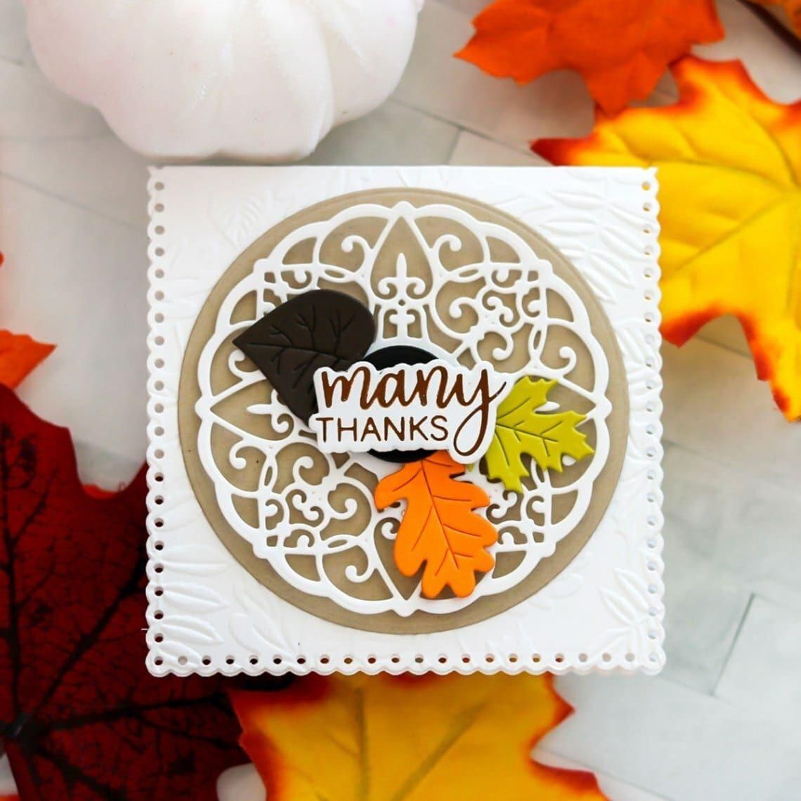 Autumn Leaves Etched Dies | Fall Traditions Collection