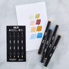 OLO Special Blend Alcohol Markers Set - 8 Colors 4pc